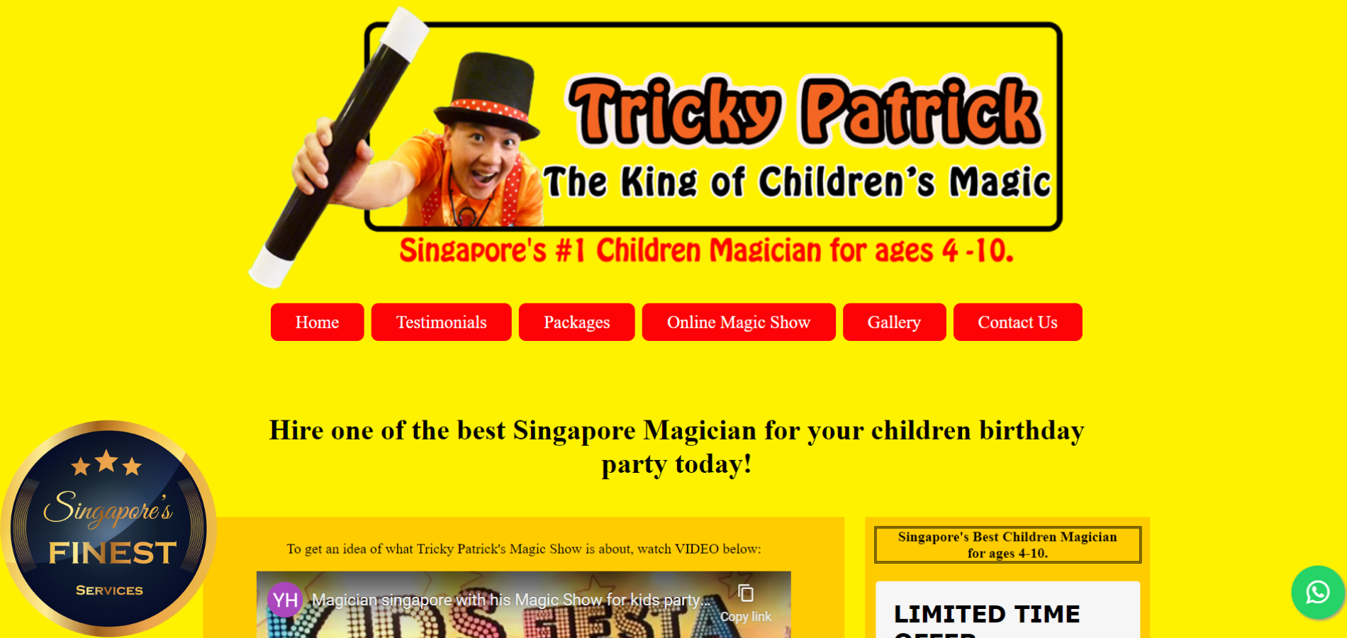 The Finest Magicians in Singapore