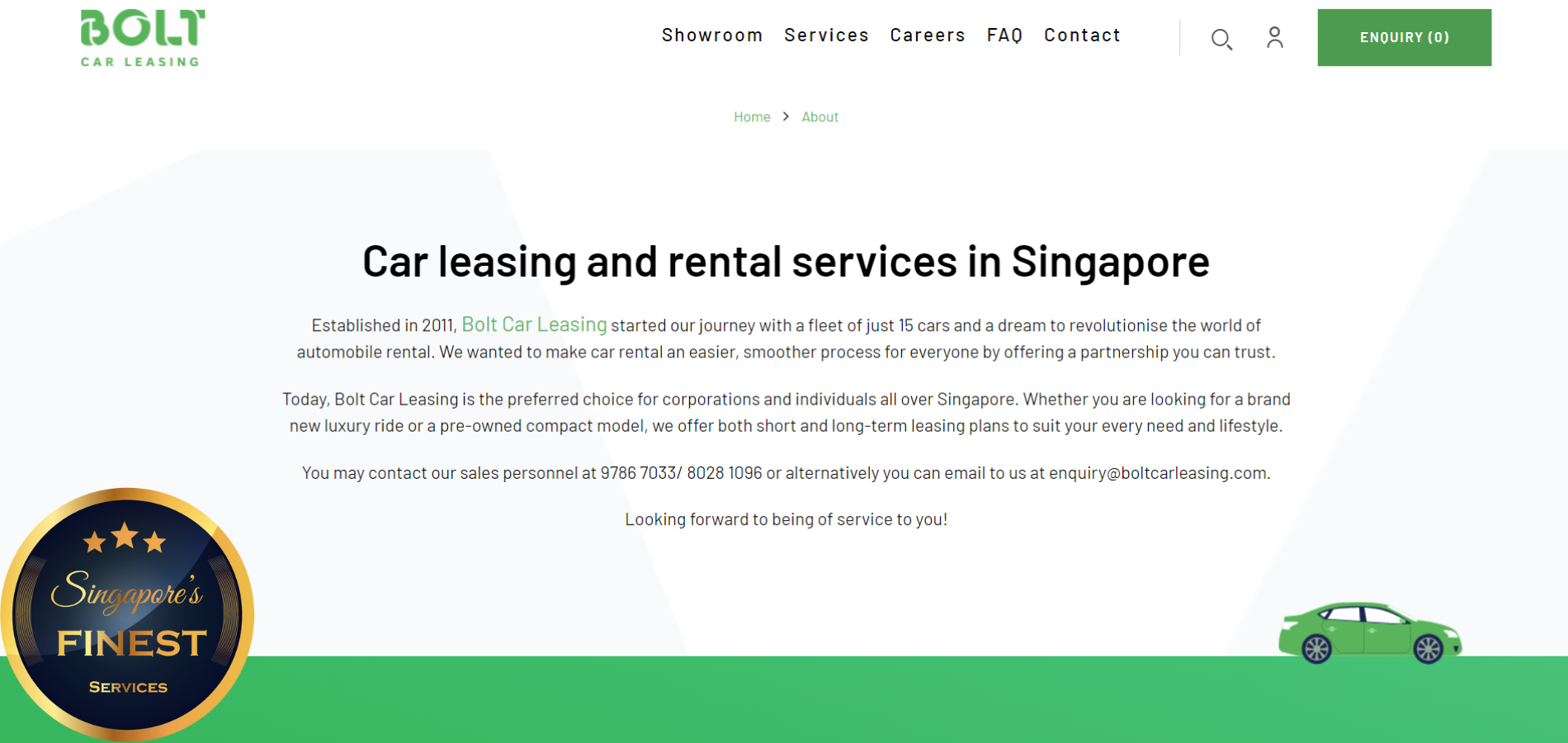 The Finest Car Rentals and Leasing in Singapore