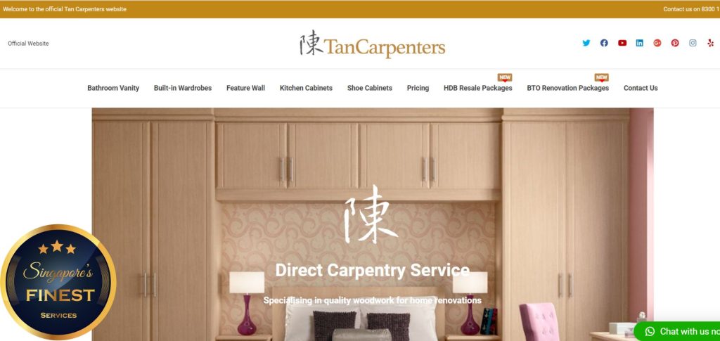 Tan Carpenters - Carpenters in Singapore