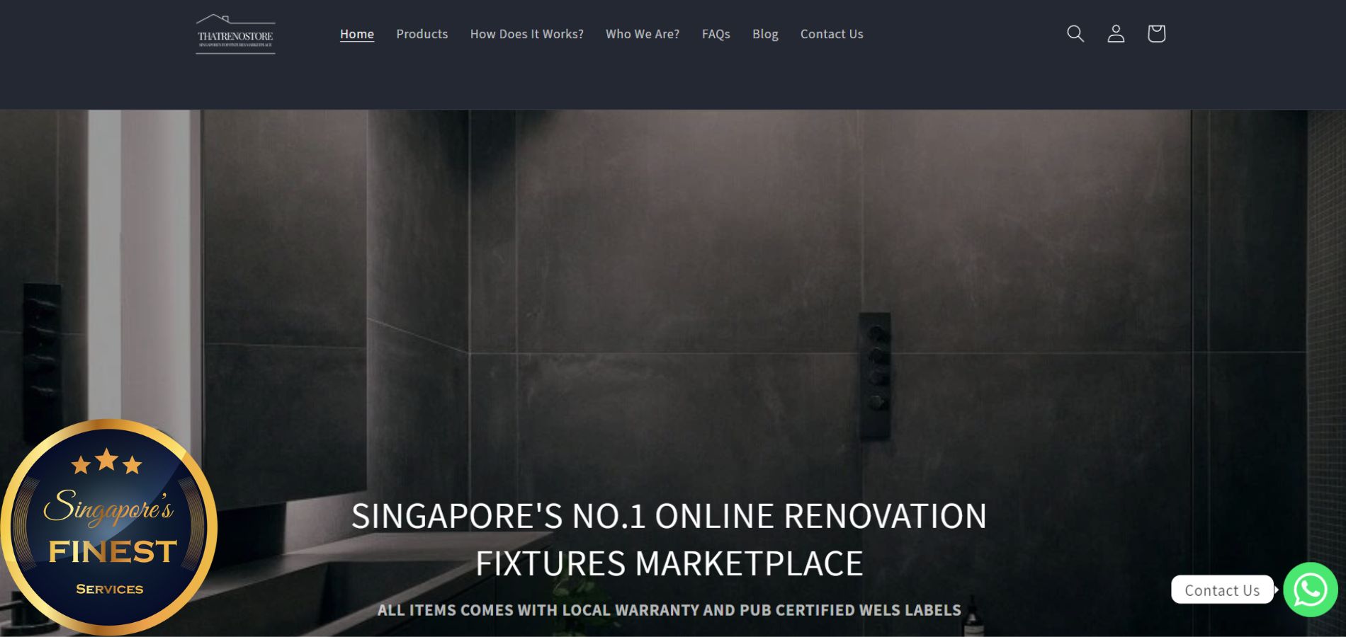 Thatrenostore - Bathroom Fixtures Shops Singapore