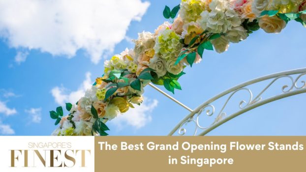 The Finest Grand Opening Flower Stands in Singapore