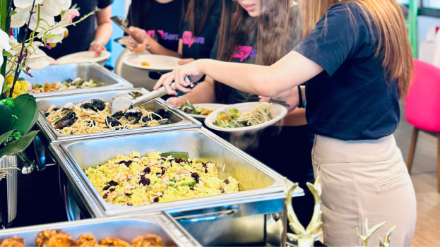 Elevate Your Events with Halal Excellence: Introducing Charlie’s by Rise & Grind Catering Service