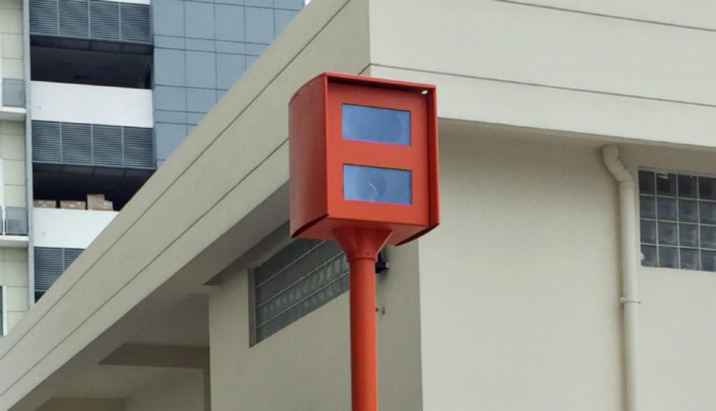 Starting on April 1, red light cameras will be used to identify speeding