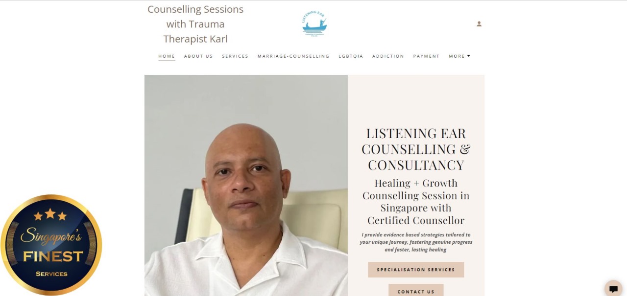 Listening Ear Counselling & Consultancy Pte Ltd - Psychotherapists Singapore