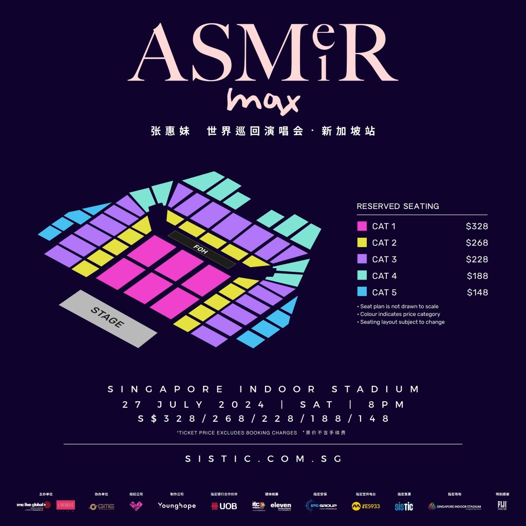 ASMEIR MAX 2024 WORLD TOUR - SINGAPORE