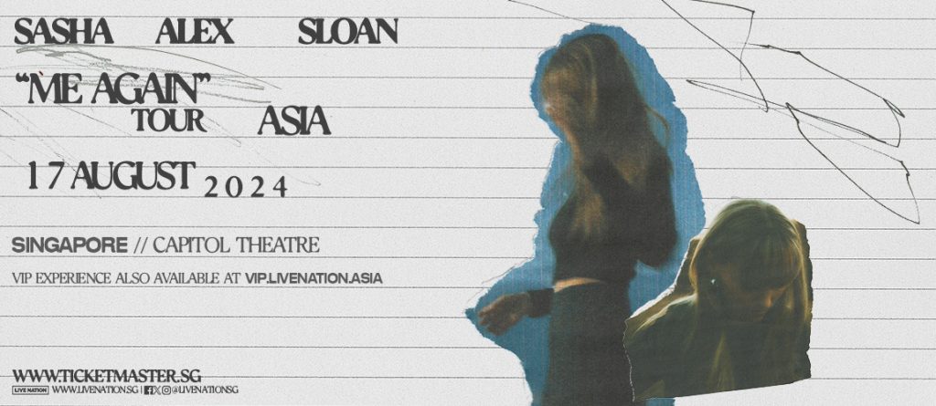Sasha Alex Sloan : "Me Again" Tour – ASIA in Singapore 2024