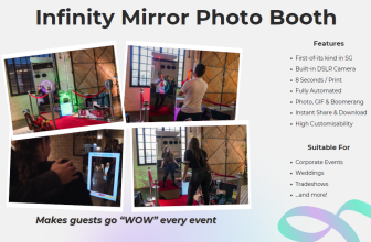 $599 2 hours SNAP.SG PHOTO BOOTH WEDDING/CORPORATE PACKAGE