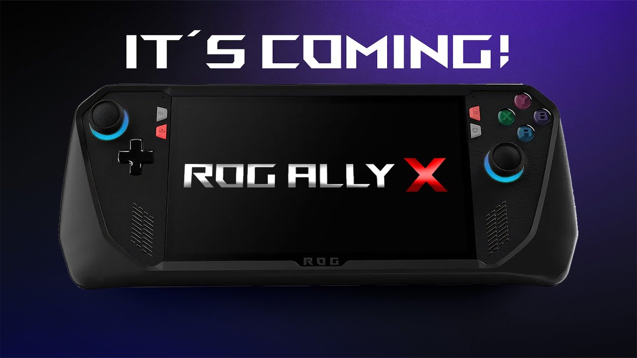 Asus’ next ROG Ally handheld will be the ROG Ally X