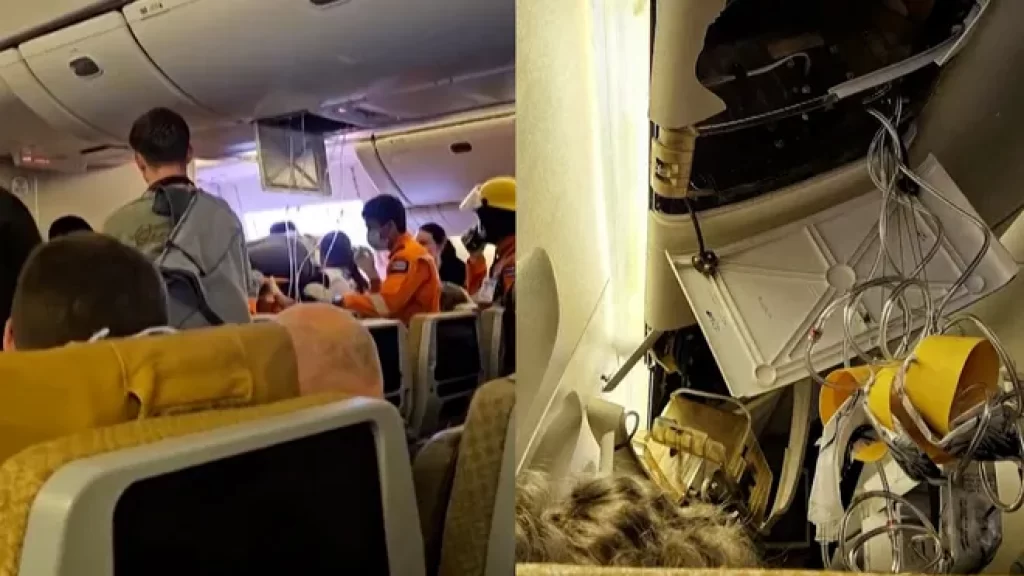 British man, 73, dies on Singapore Airlines flight after severe turbulence; 7 critically injured