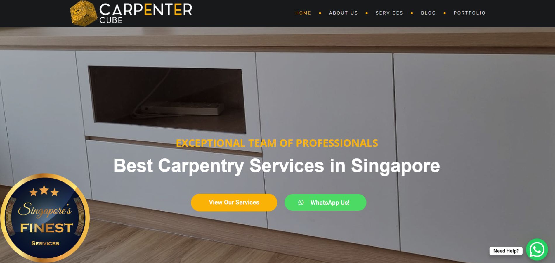 Carpenter Cube - The Finest Carpenters in Singapore