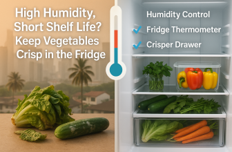 High Humidity, Short Shelf Life? How to Keep Fresh Vegetables Crisp in the Fridge