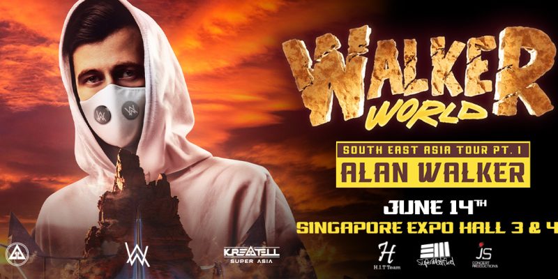 Alan Walker WALKERWORLD SOUTH EAST ASIA TOUR PT 1 SINGAPORE