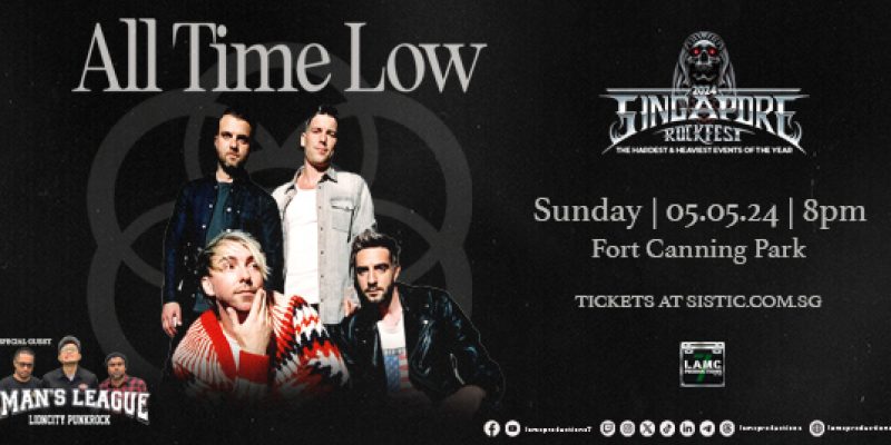 All Time Low Live in Singapore 2024
