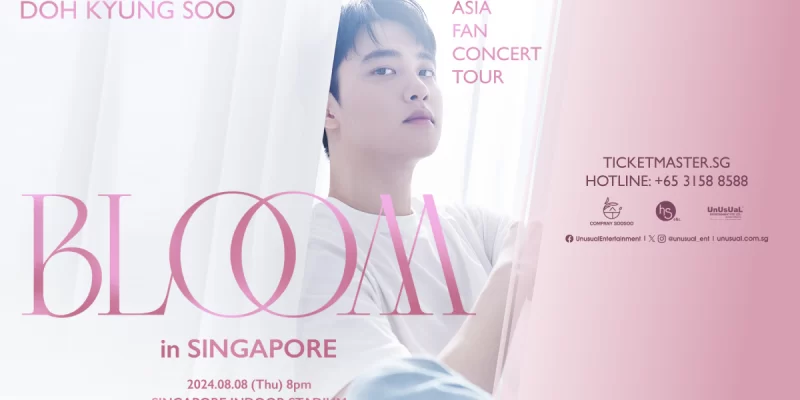 DOH KYUNG SOO ASIA FAN CONCERT BLOOM IN SINGAPORE