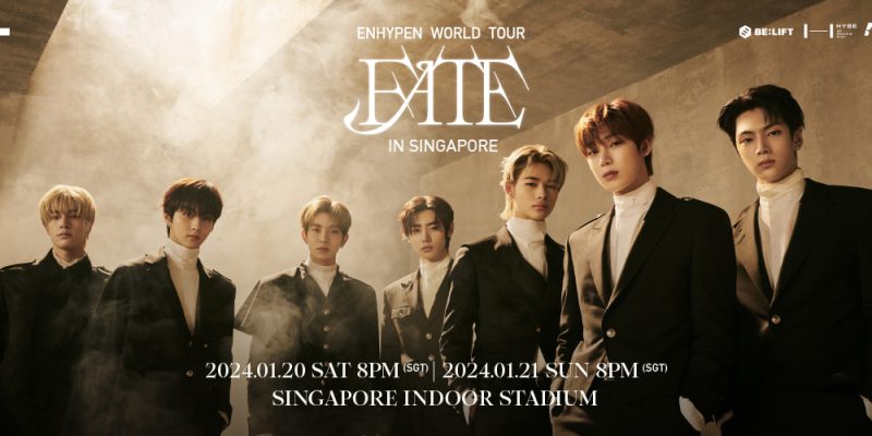 ENHYPEN FATE WORLD TOUR IN SINGAPORE 2024