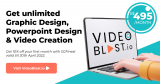 VideoBlast.io: Unlimited Graphic Design, Powerpoint Design and Video Creation