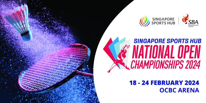 SINGAPORE SPORTS HUB NATIONAL OPEN CHAMPIONSHIPS 2024