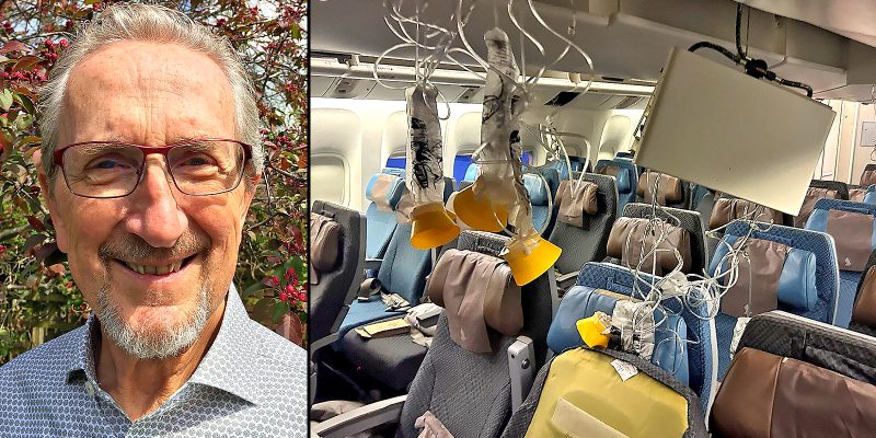 SQ321 turbulence: Grandfather and Longtime Community Server from Britain Passes Away on Singapore Airlines Flight