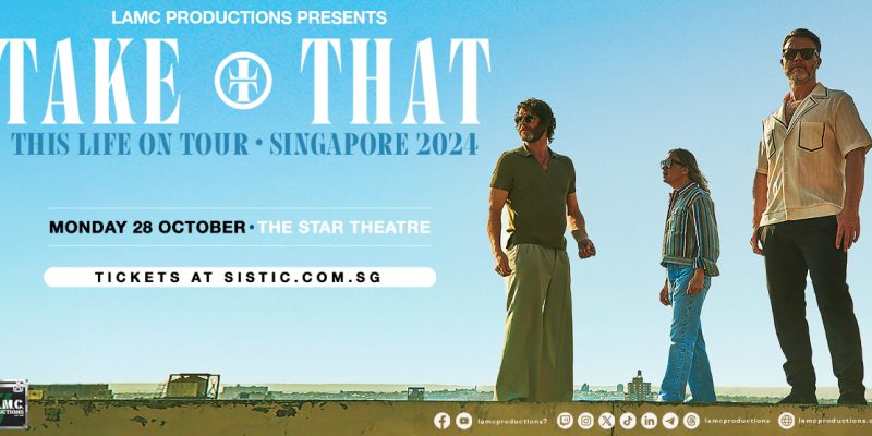 Take That Singapore Concert 2024｜Take That THIS LIFE ON TOUR in Singapore 2024