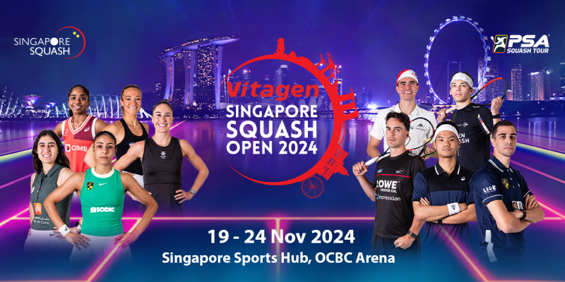 VITAGEN Singapore Squash Open 2024
