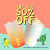 Enjoy 50% off your second cup only at Cocolemon Woodlands!