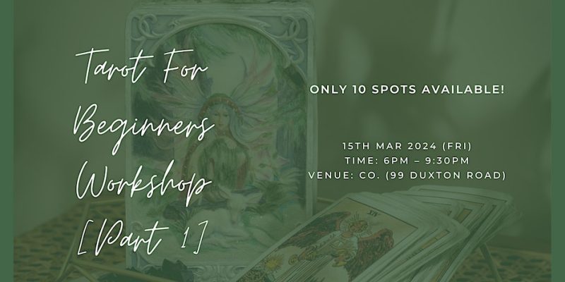 Tarot For Beginners Workshop Part 1
