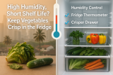 High Humidity, Short Shelf Life? How to Keep Fresh Vegetables Crisp in the Fridge