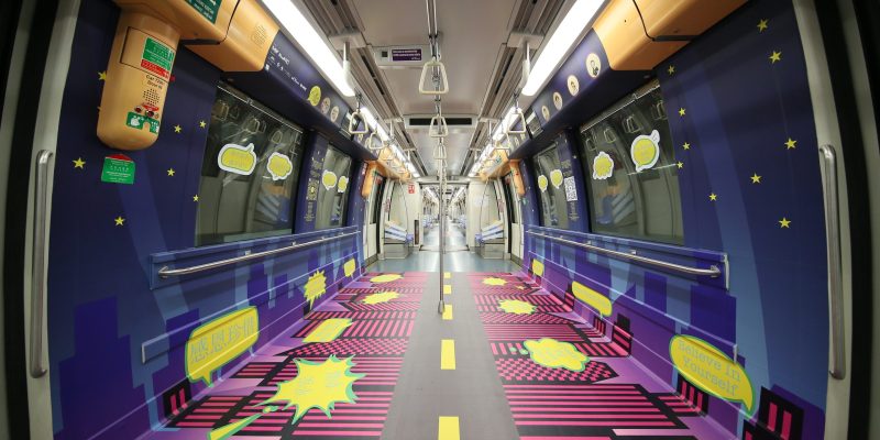 Public Transportation Transformed into Art Places that Highlight Our Local Art Culture
