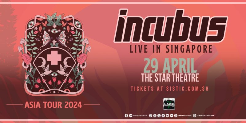 Incubus Live in Singapore 2024