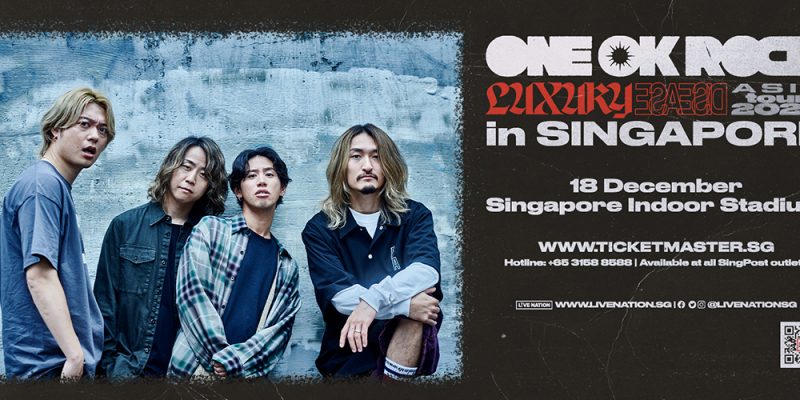 ONE OK ROCK LUXURY DISEASE ASIA TOUR 2023 IN SINGAPORE