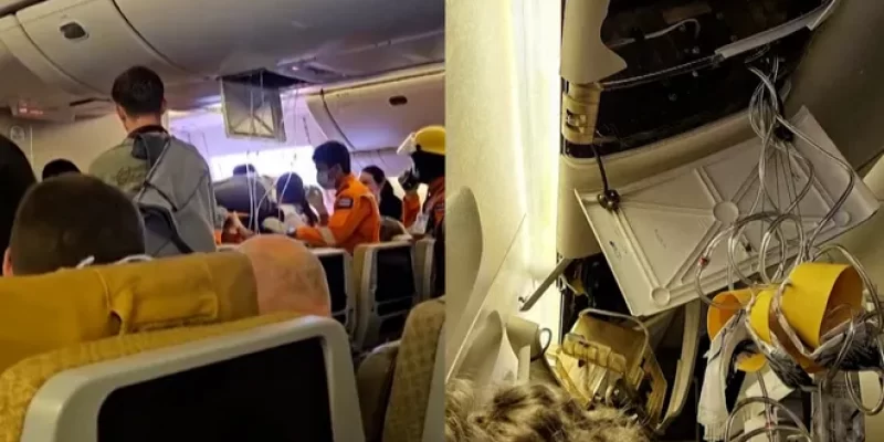 Passengers recount the chaotic experience of a turbulent Singapore Airlines flight that led to head injuries and bleeding ears